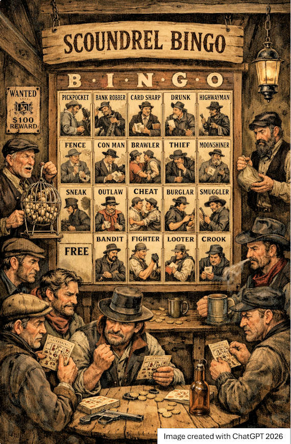 Scoundrel Bingo image